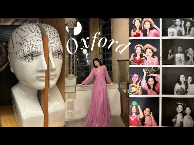 Oxford vlog: Amal Clooney, seminars, hidden stationary shop, Taylor Swift ball with the dinosaurs✨