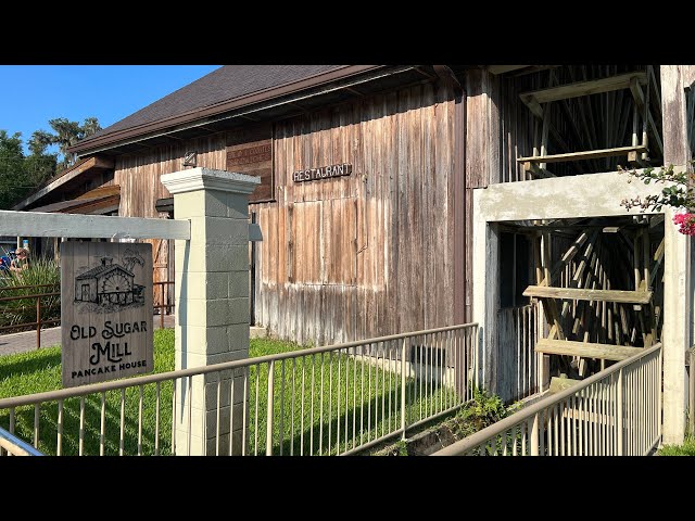 Eating at the Old Sugar Mill Pancake Restaurant at De Leon Springs State Park | Refresh Review