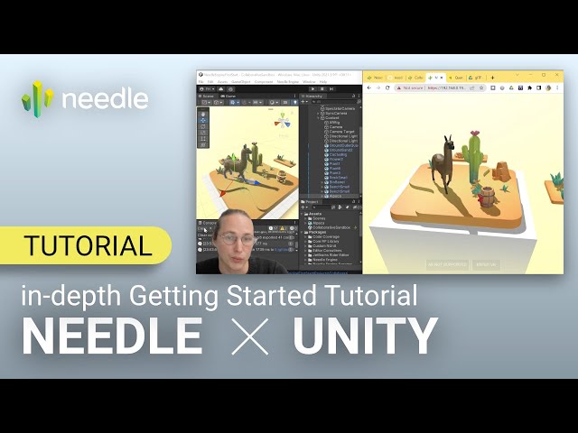 🌵 Needle Engine – Getting Started. Unity → three.js