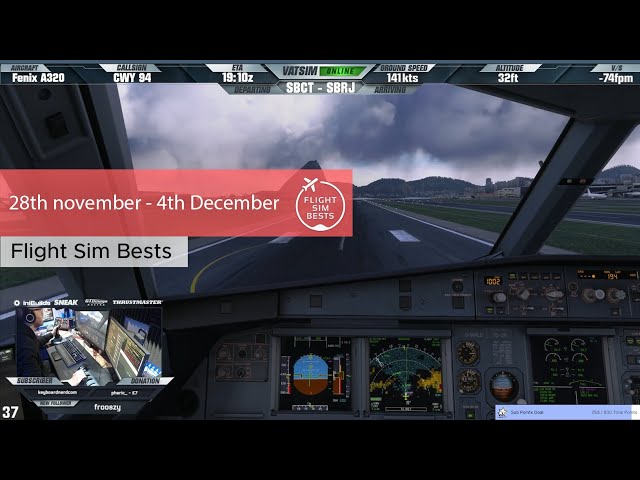 Flight Sim Bests Moments Weekly | 28th November - 4th December