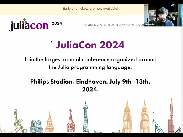 JuliaHealth Meeting (Americas/Europe/Africa) – February 29th, 2024