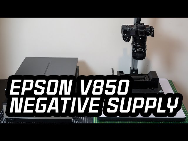 Epson v850 vs Negative Supply & DSLR