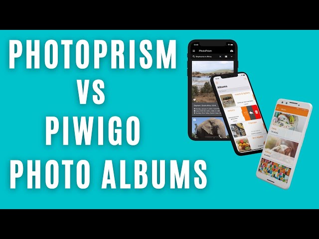 PhotoPrism vs Piwigo for Open-Source Self-Hosted Photo Album Management