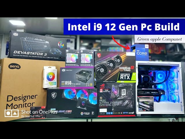 Intel 12 Gen Core i9-12900K Gaming Pc Build in Mumbai | Green Apple Compunet
