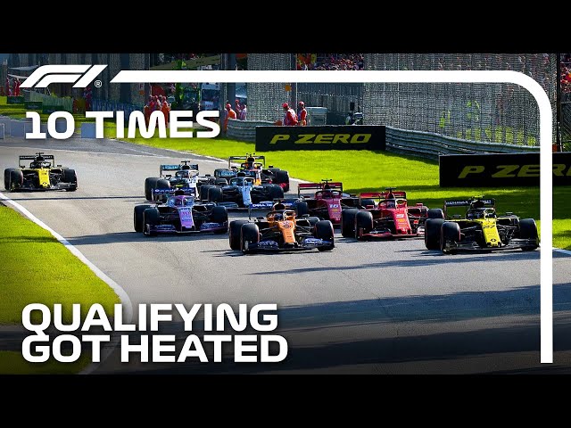 10 Times F1 Qualifying Got Heated