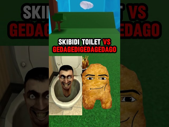 Skibidi Toilet VS Chicken Nugget