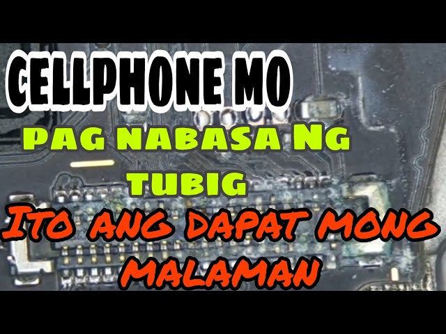 CELLPHONE REPAIR TIPS PAANO GAWIN ANG NABASA NG TUBIG SA TAMANG PARAAN TUTORIAL SOLUTION