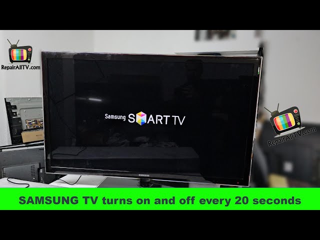 SAMSUNG TV turns on and off every 20 seconds. program firmware NAND K9GAG08U0E