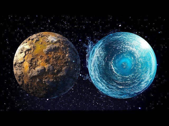Wenn die Sonne sich um die Erde drehen würde, würde unser Planet dann in zwei Planeten zerfallen?