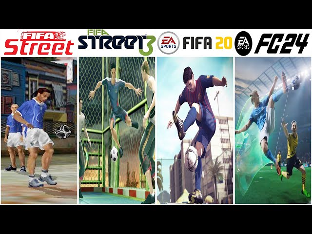 Evolution of FIFA Street Games (2005➡2024)