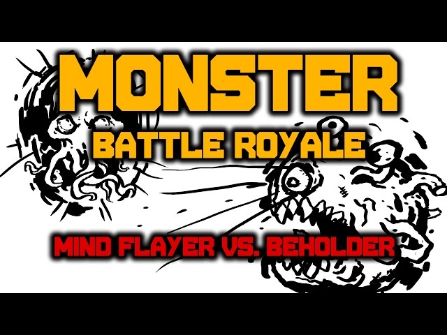 D&D 5e Monster Battle Royale ROUND 1!!