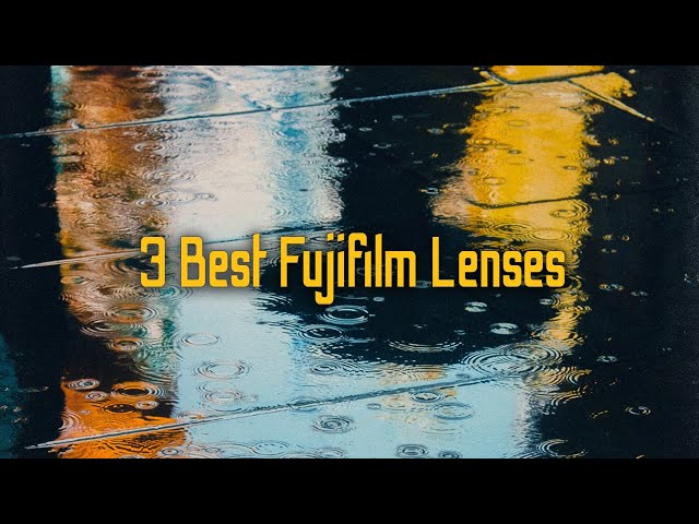The 3 BEST Fujifilm Lenses for Street Photography