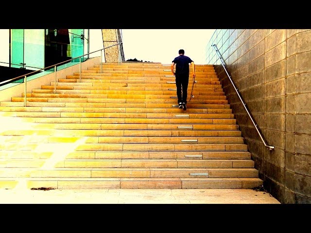 HOW TO OLLIE STAIRS THE EASIEST WAY TUTORIAL!