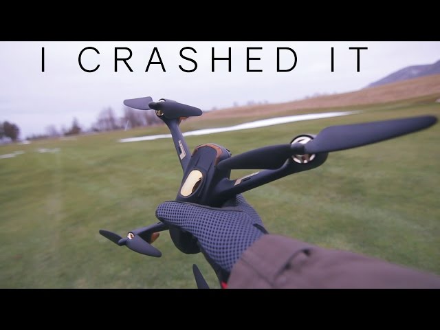 i crashed my first drone