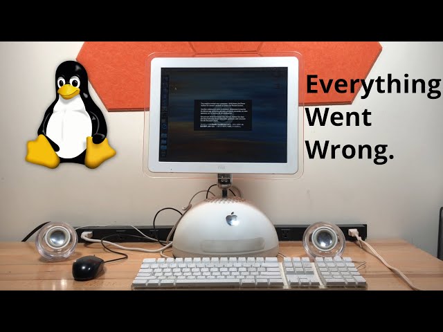 Trying to Install LINUX on a 20 year old Mac! (Not a tutorial)