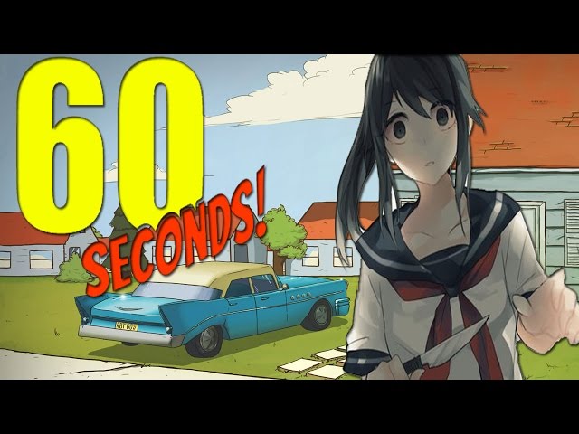 YANDERE CHAN CHALLENGE | 60 Seconds Game