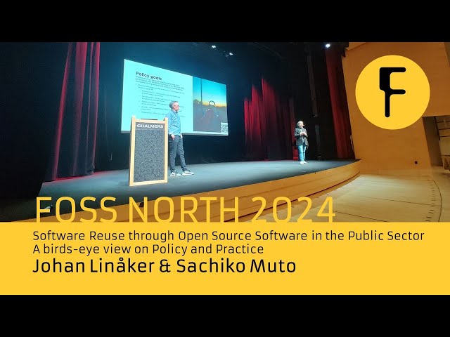 Software Reuse through Open Source Software in the Public Sector  - Johan Linåker & Sachiko Muto