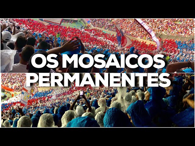 TODOS OS MOSAICOS PERMANENTE DO FORTALEZA - FORTALEZA X CEARÁ - MOSAICO DO FORTALEZA - LEÕES DA TUF