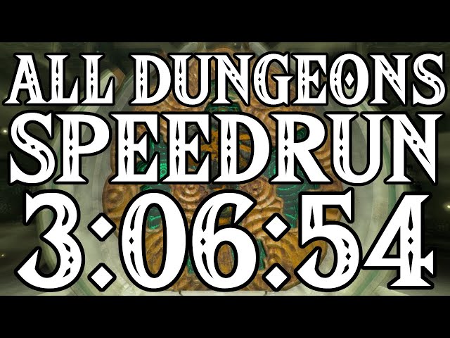 Tears of the Kingdom All Dungeons Speedrun in 3:06:54 (v1.1.0)