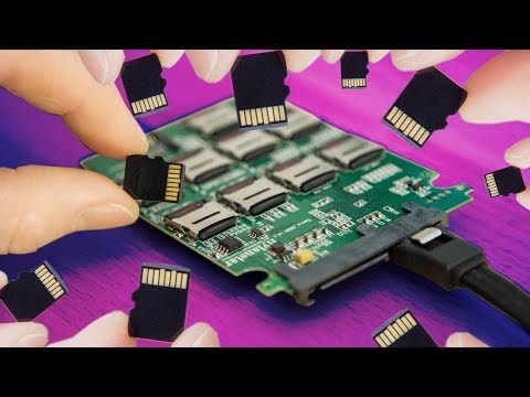 DIY SSD made of SD Cards!