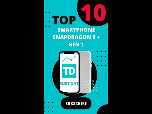 Top 10 Smartphone with Snapdragon 8 + Gen 1 |  Trust Data #shorts #short