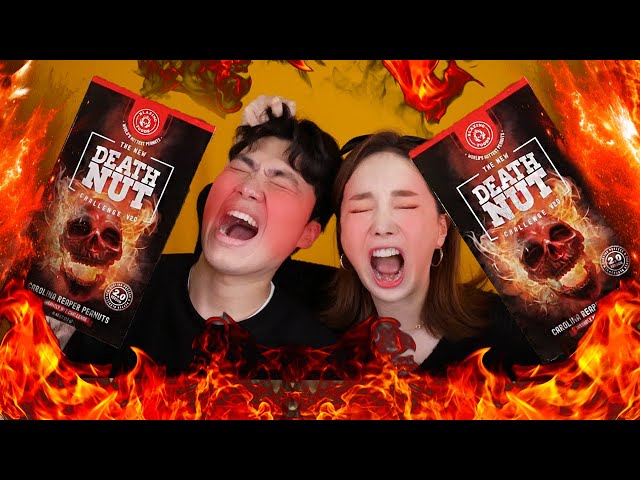 [Mukbang ASMR] MOST SPICY🔥 Death Nut Challenge Ssoyoung X Gongsam Eatingshow Ssoyoung