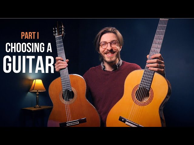 GUITAR TIP: Choosing a guitar (PART I)