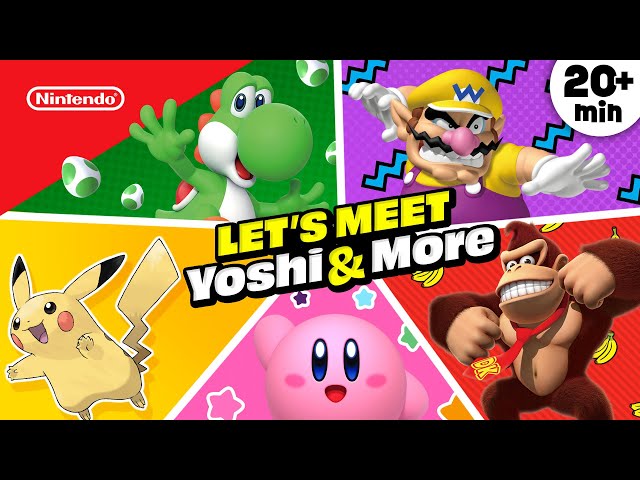 20+ Minutes of Yoshi, Pikachu & More on Nintendo Switch! 🌟 | Compilation | @playnintendo