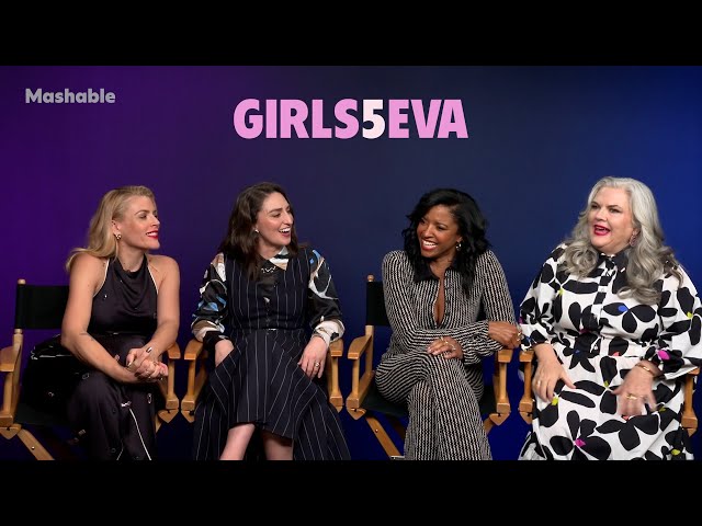 'Girls5Eva': Sara Bareilles, Renée Elise Goldsberry, Busy Philips, Paula Pell and Meredith Scardino
