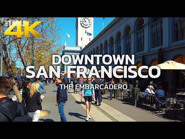 WALKING TOUR | SAN FRANCISCO - Downtown San Francisco, The Embarcadero, Pier 39 to Ferry Building