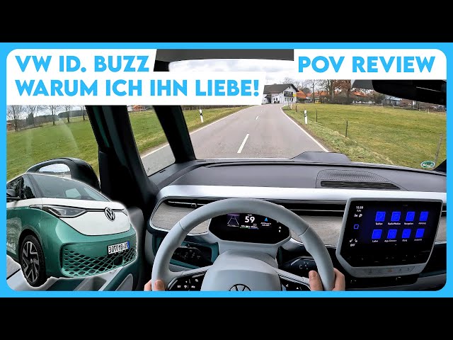 VW ID. BUZZ: Warum ich ihn NICHT kaufen würde & trotzdem liebe! | POV Review | CarsWithSimon