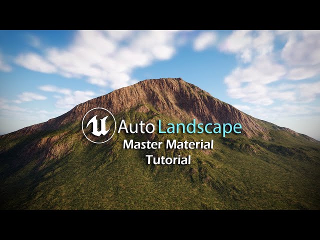 Unreal Engine Landscape Master Material Tutorial - UE4 Tutorial