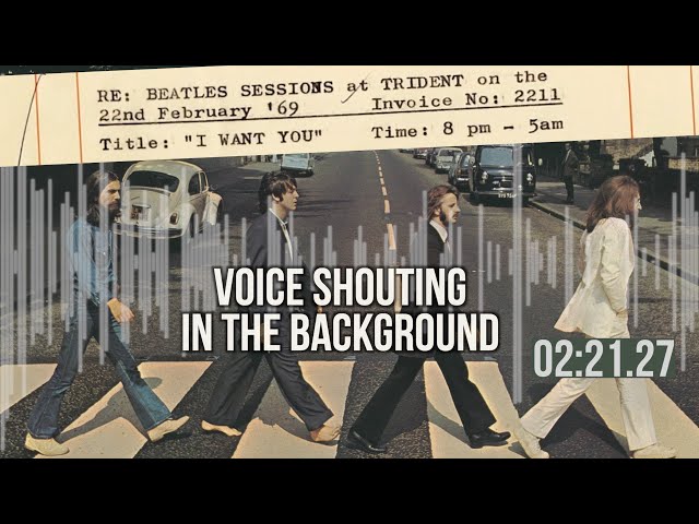 The Hidden Voice in The Last Beatles Song | I Want You (She's So Heavy)
