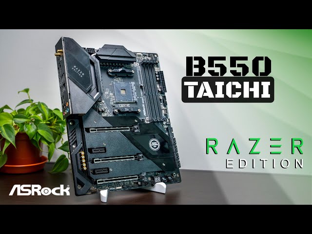 ASRock B550 TAICHI RAZER Edition Hands-On