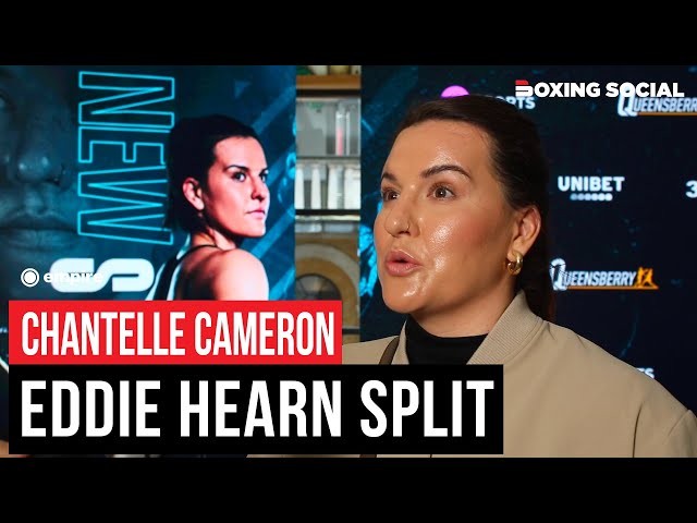 "THEY DIDN'T PROMOTE ME WELL!" - Chantelle Cameron HONEST On Eddie Hearn Split, Queensberry Signing