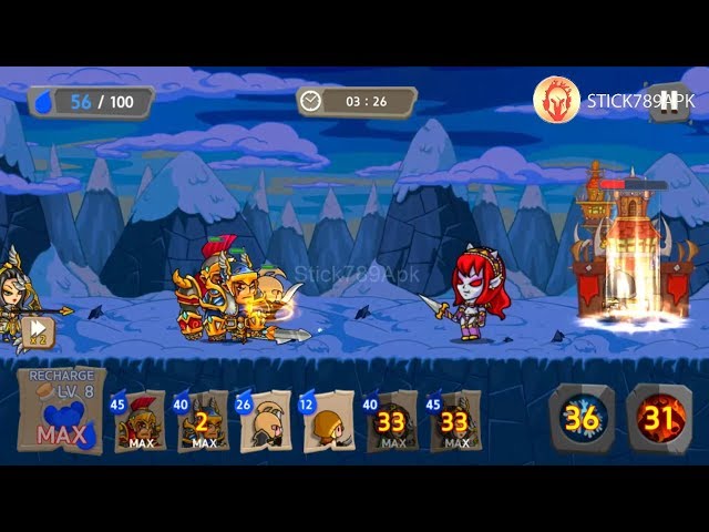 🤴🏻Unlock All HEROES⚜️Royal Defense King Part 6⚔️STAGE 40 - 45 Apk Mod Android/IOS Best Gameplay #FHD