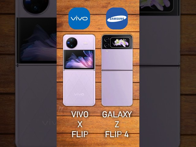 Vivo X Flip vs Samsung Galaxy Z Flip 4