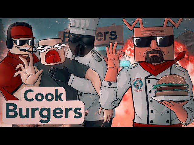 Roblox Cook Burgers: BAKING BAD (ft. @GDILIVES  -  @Altrax420)