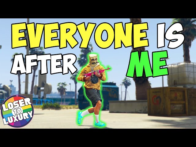 EVERYONE Was Trying to Kill Me in GTA 5 Online | GTA 5 Online Loser to Luxury EP 41