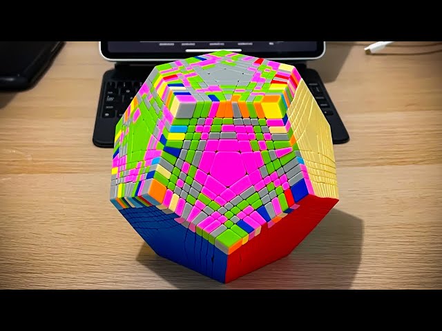 11x11 Rubik’s Dodecahedron Solve