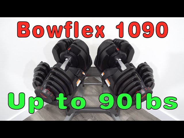 Bowflex SelectTech 1090 Adjustable Dumbbells QUICK REVIEW