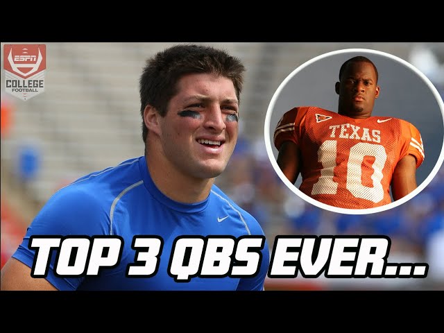 Top 3 College Football QBs EVER?! Tim Tebow & Vince Young make the cut 👀 | The Matt Barrie Show
