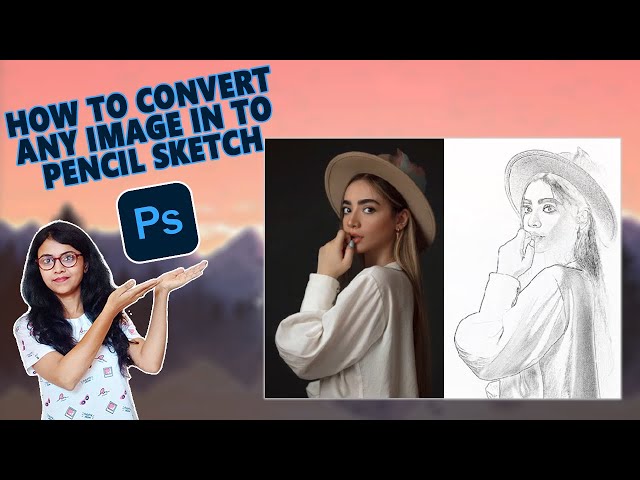 How to convert any image in to pencil sketch | Photoshop tutorial | Graphic jock