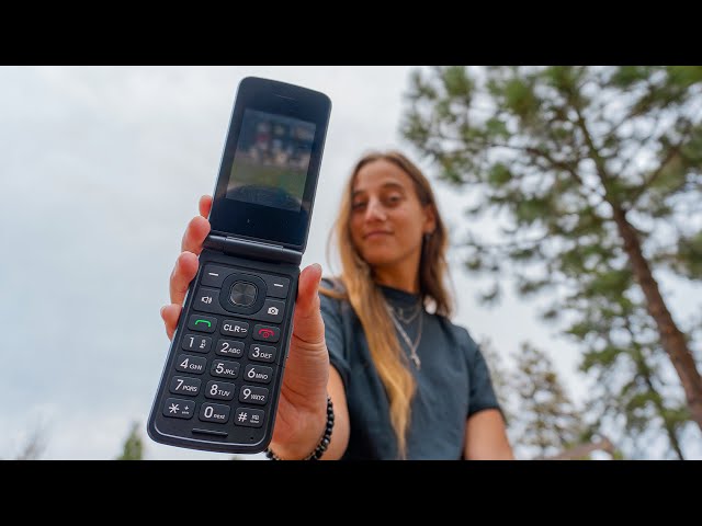 using a flip phone for a week