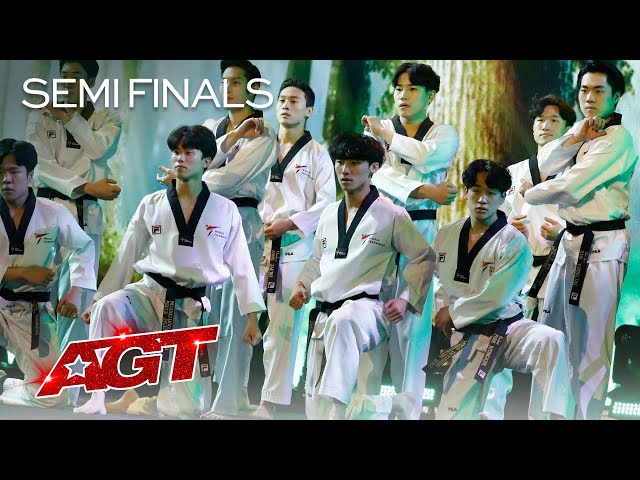 World Taekwondo Demonstration Team Delivers a Jaw-Dropping Performance - America's Got Talent 2021