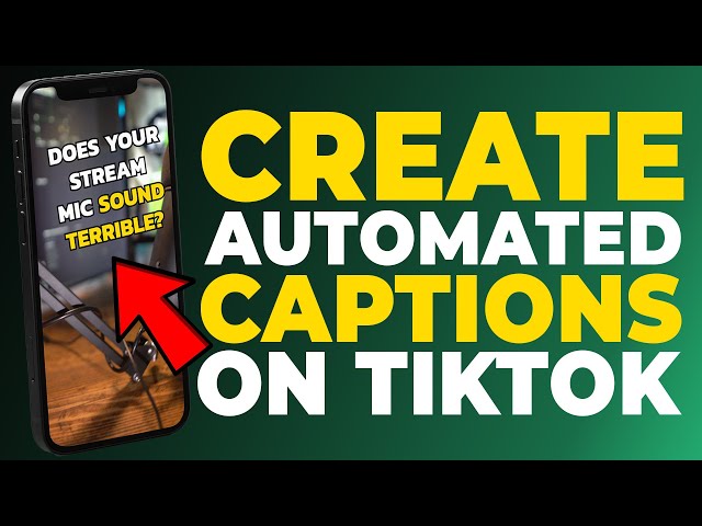 How To Add Automated Captions To TikTok Videos In Premiere Pro