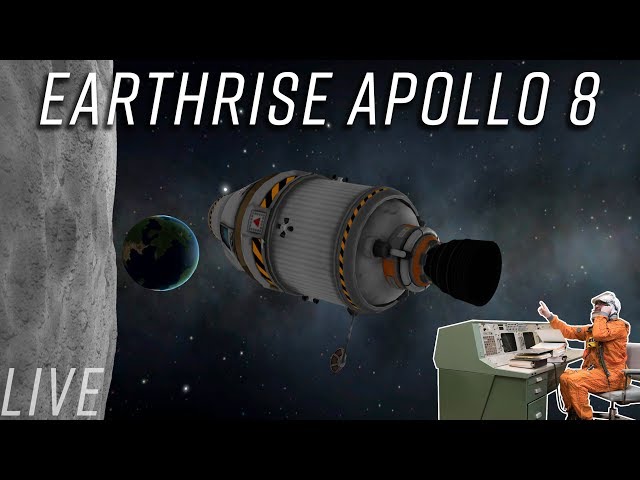 Apollo 8 Christmas Eve Kerbal recreation and 50k subscribers celebration!