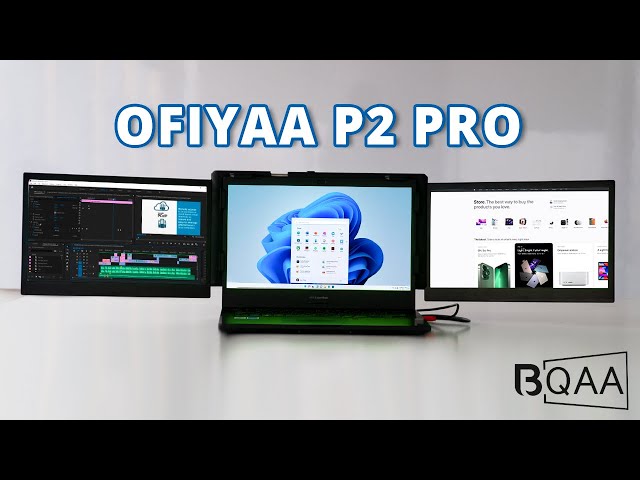 OFIYAA P2 PRO Review - Portable Triple Monitor Setup Anywhere!