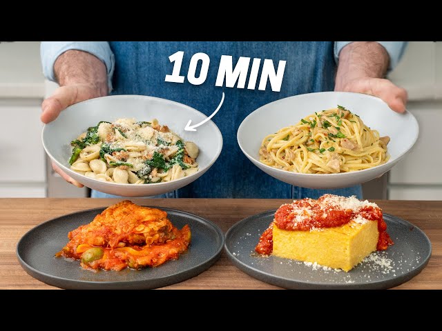4 Super Simple Italian Dishes Anyone Can Make