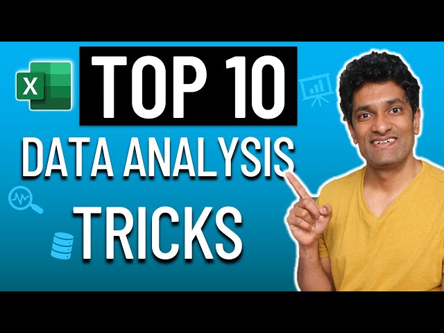 Top 10 Advanced Excel Tricks for Data Analysis - FREE Masterclass with Sample Files